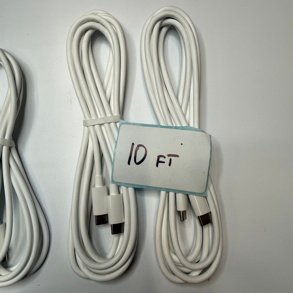 Lot of 7 USB C to USB C Fast Charging Cables 6ft 10ft Type C Cords - Picture 5 of 5
